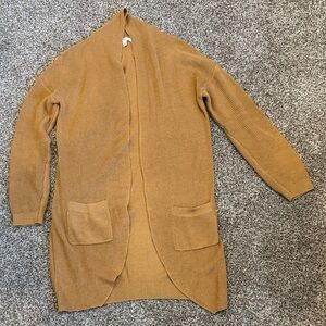 BP Tan Knit Cardigan